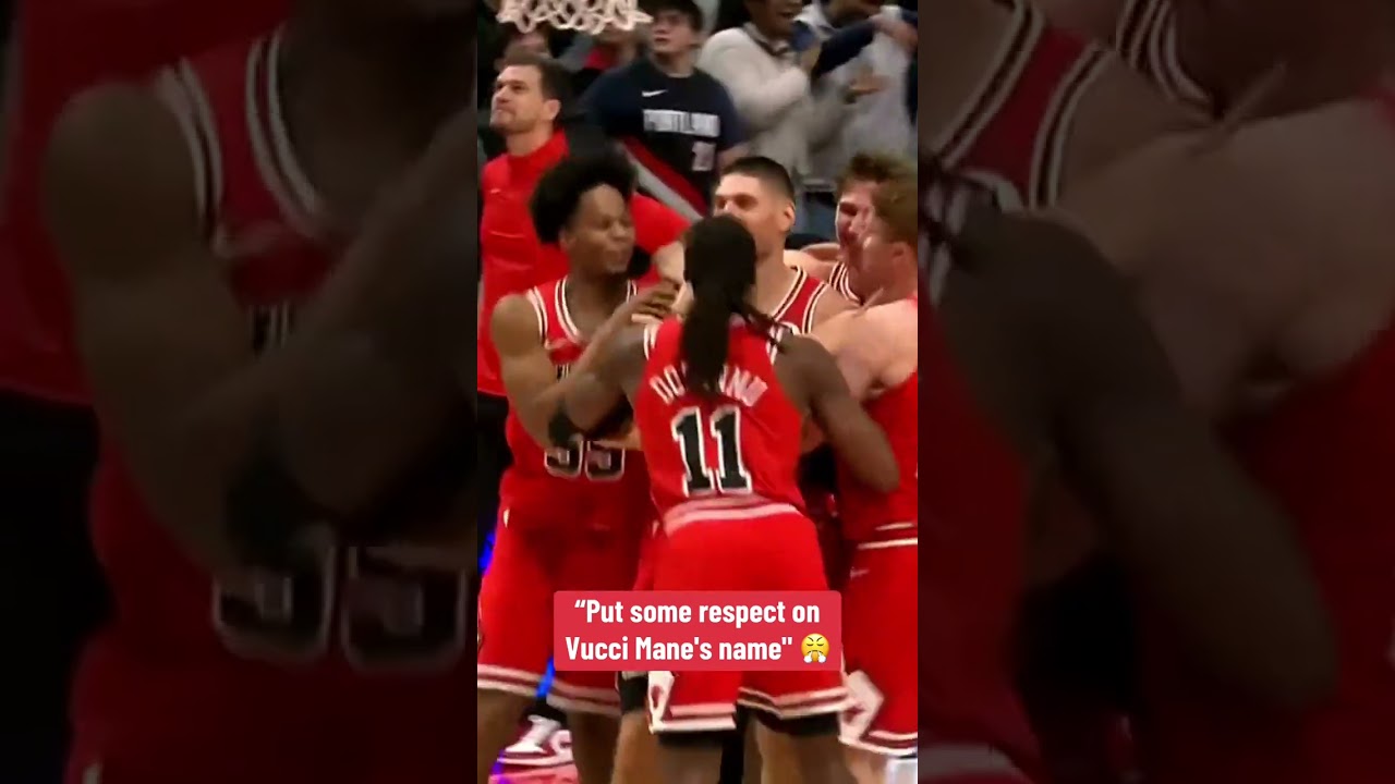 NIKOLA VUCEVIC AT THE BUZZER FOR THE BULLS 🔥