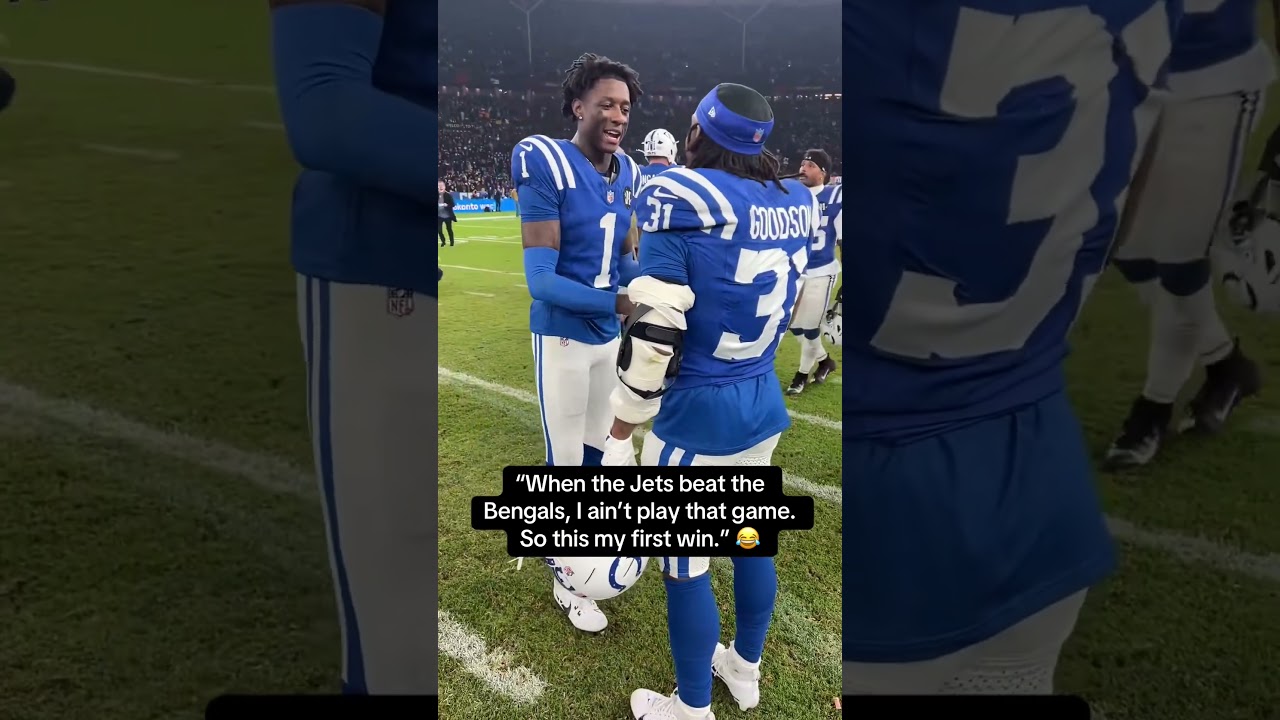 Sauce Gardner wins in his Colts debut 🔥 (via coltsTT)