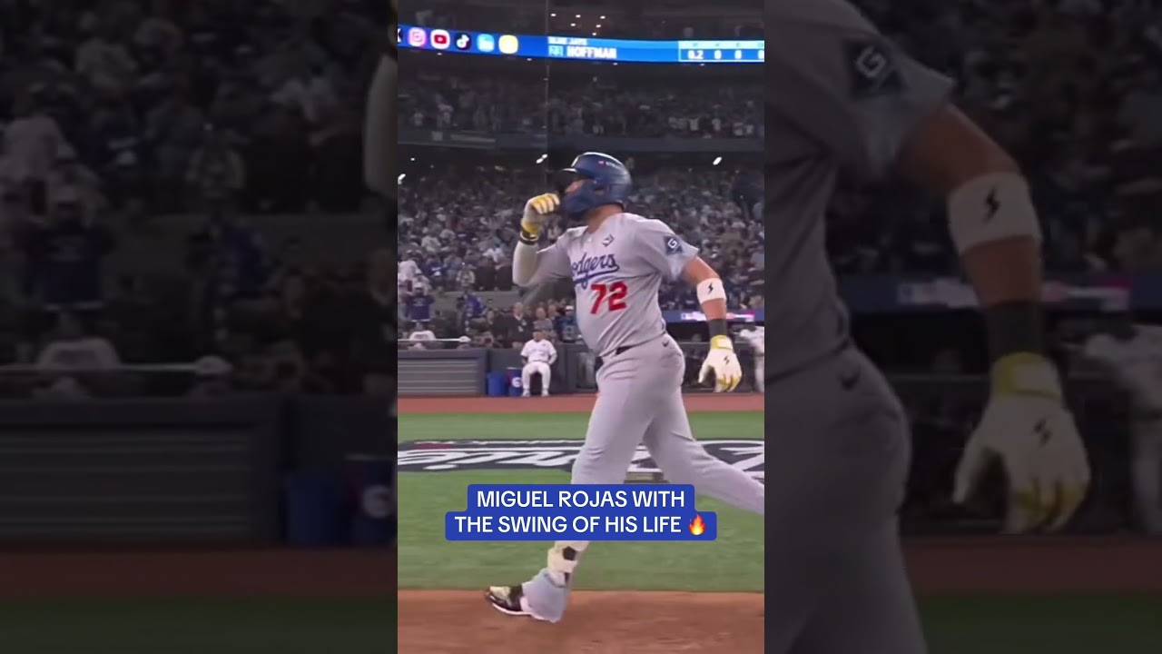 When Miguel Rojas tied it in the 9th 🔥