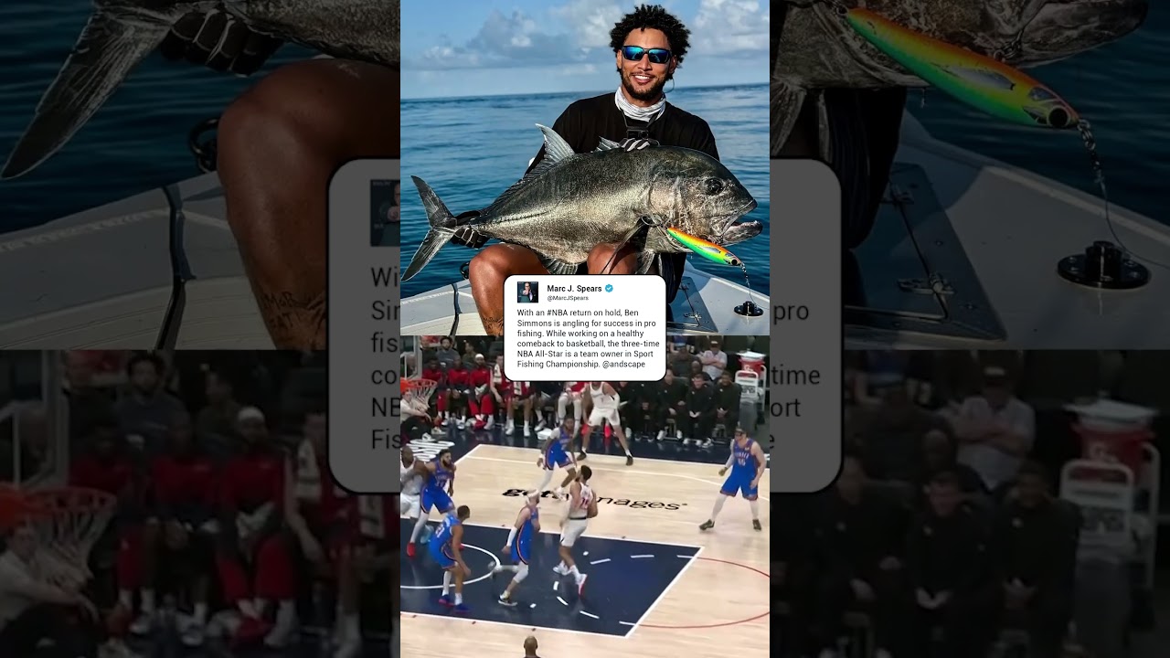 Ben Simmons’ NBA return on hold for pro fishing 👀 🎣 (via bensimmonsIG)