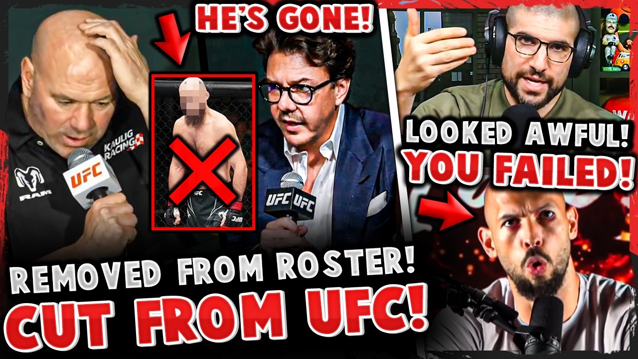 Dana White CUTS FIGHTER who was UNDEFEATED in the UFC! *REACTIONS* Ariel