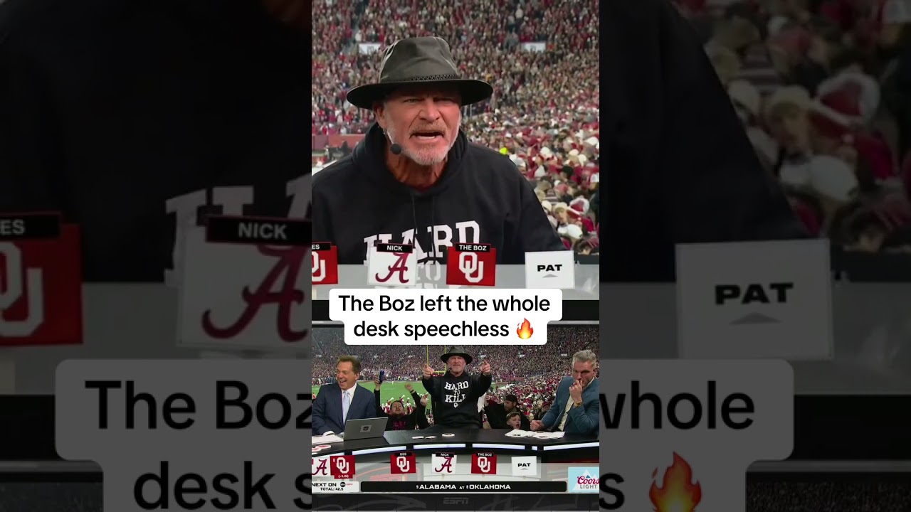 Even Pat had to agree with Boz 😤