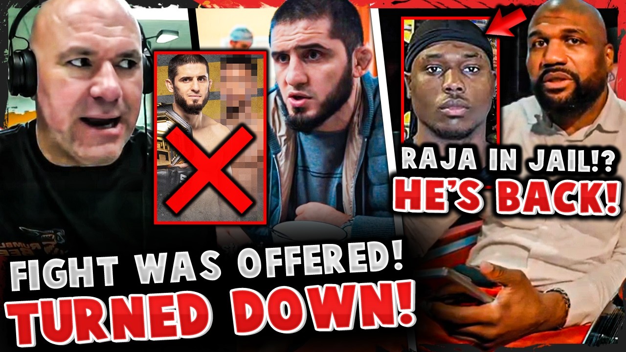 Islam Makhachev TURNED DOWN Dana White’s FIGHT OFFER! Rampage on Raja JAIL
