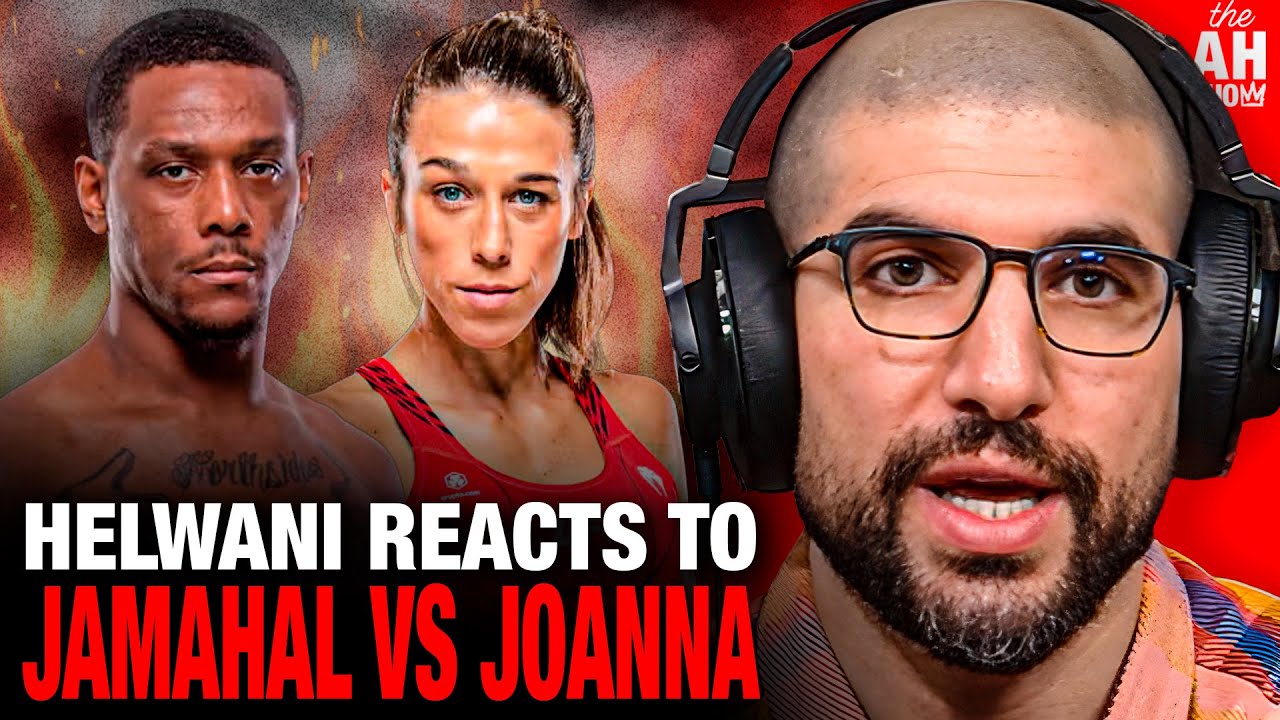Jamahal Hill and Joanna Jedrzejczyk Get In HEATED Altercation at UFC 323, Ariel