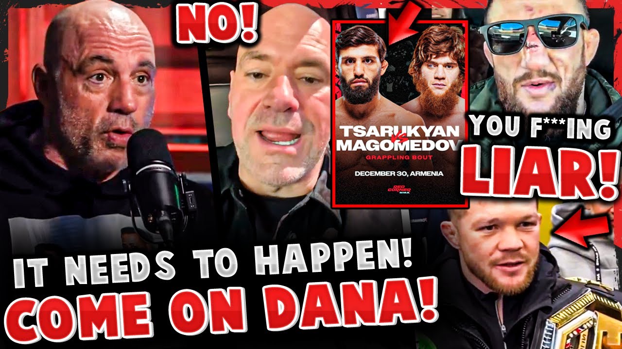 Joe Rogan PLEADS w/ Dana White! Arman Tsarukyan vs Shara Bullet! Merab