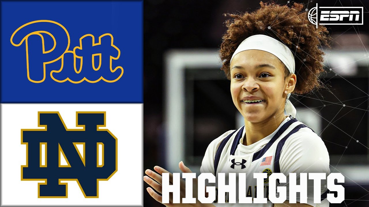 Pittsburgh Panthers vs. Notre Dame Fighting Irish | Full Game Highlights | ESPN