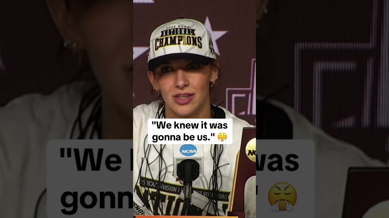The Aggies didn’t have any doubts about winning the Natty 🔥