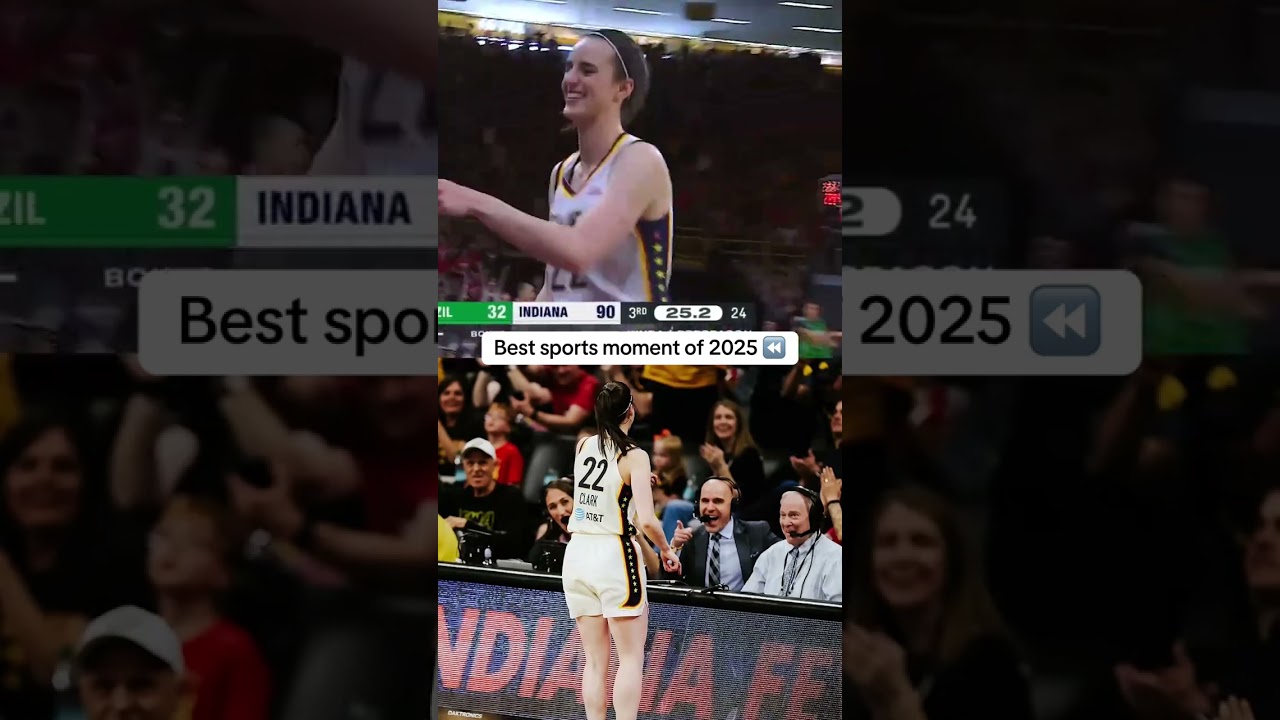 When Caitlin Clark and the Indiana Fever played at Iowa and she hit her iconic