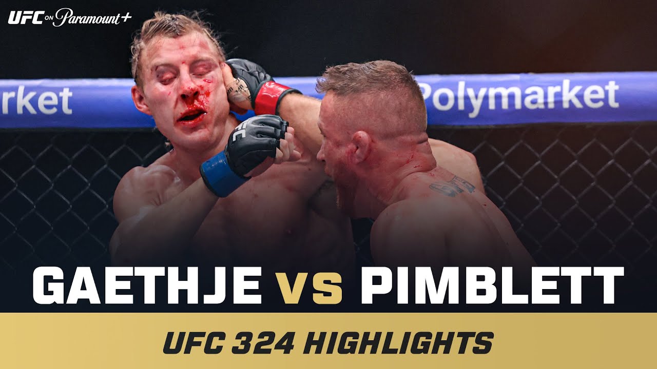 INSTANT CLASSIC 🍿 | Justin Gaethje vs. Paddy Pimblett | UFC 324 Mini Fight