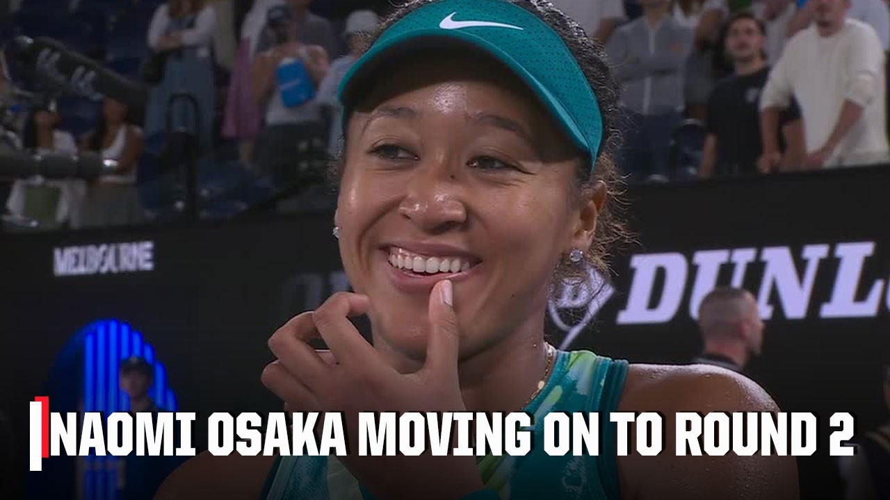 Naomi Osaka breaks down her jellyfish-inspired tennis dress 🪼 TO ROUND 2 ➡️ |
