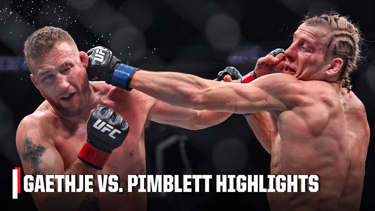 UFC 324 Highlights 👊 Justin Gaethje vs. Paddy Pimblett | ESPN MMA