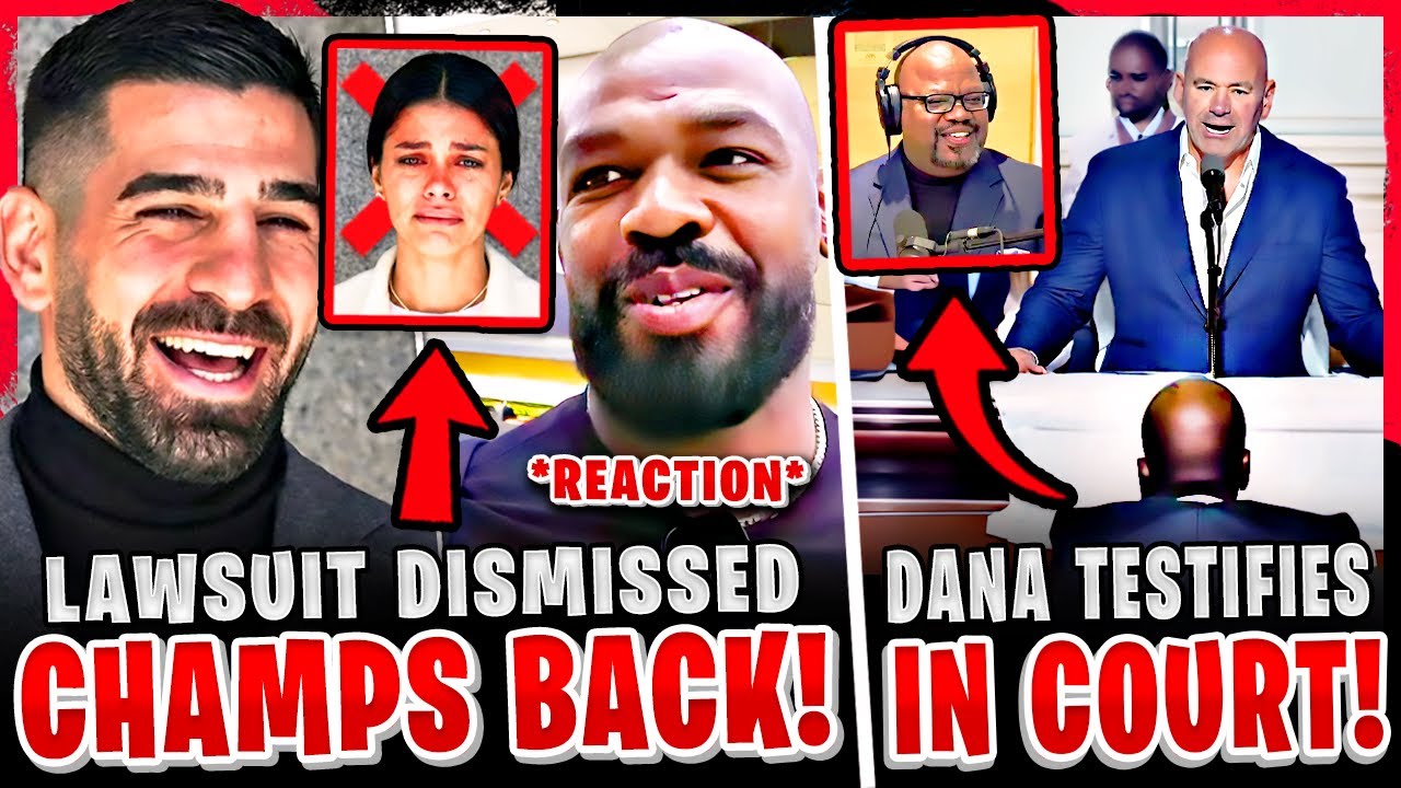 BREAKING! Ilia Topuria LAWSUIT DISMISSED + UFC RETURN! Dana White TESTIFIES in