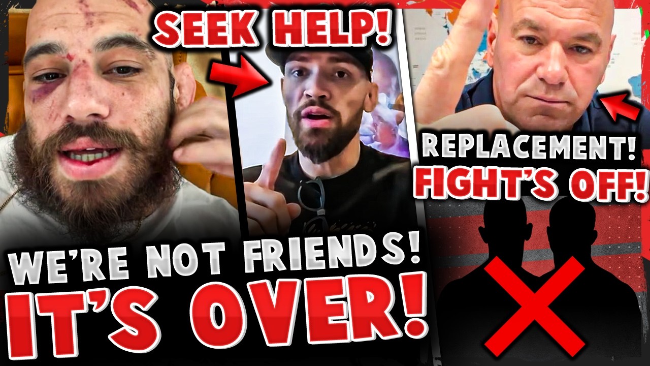 BREAKING: UFC MAIN EVENT CANCELLED & REPLACEMENT REVEALED! Jean Silva CUTS OFF