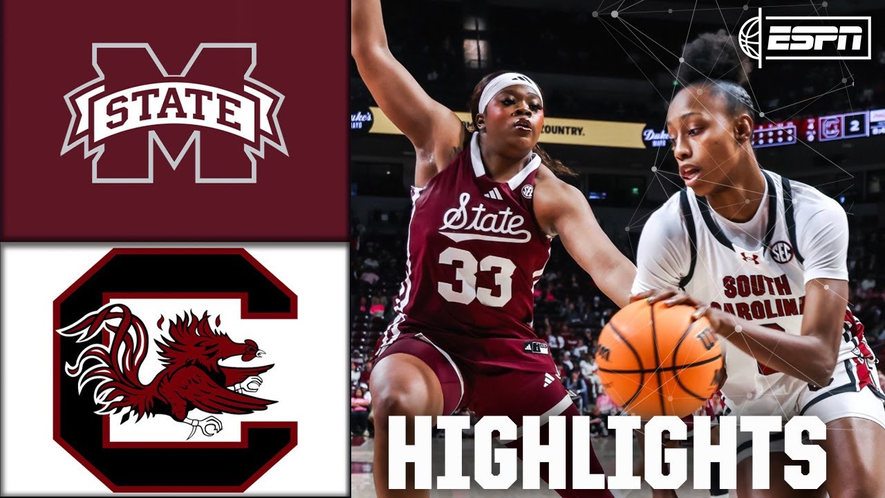 Mississippi State Bulldogs vs. South Carolina Gamecocks | Full Game Highlights