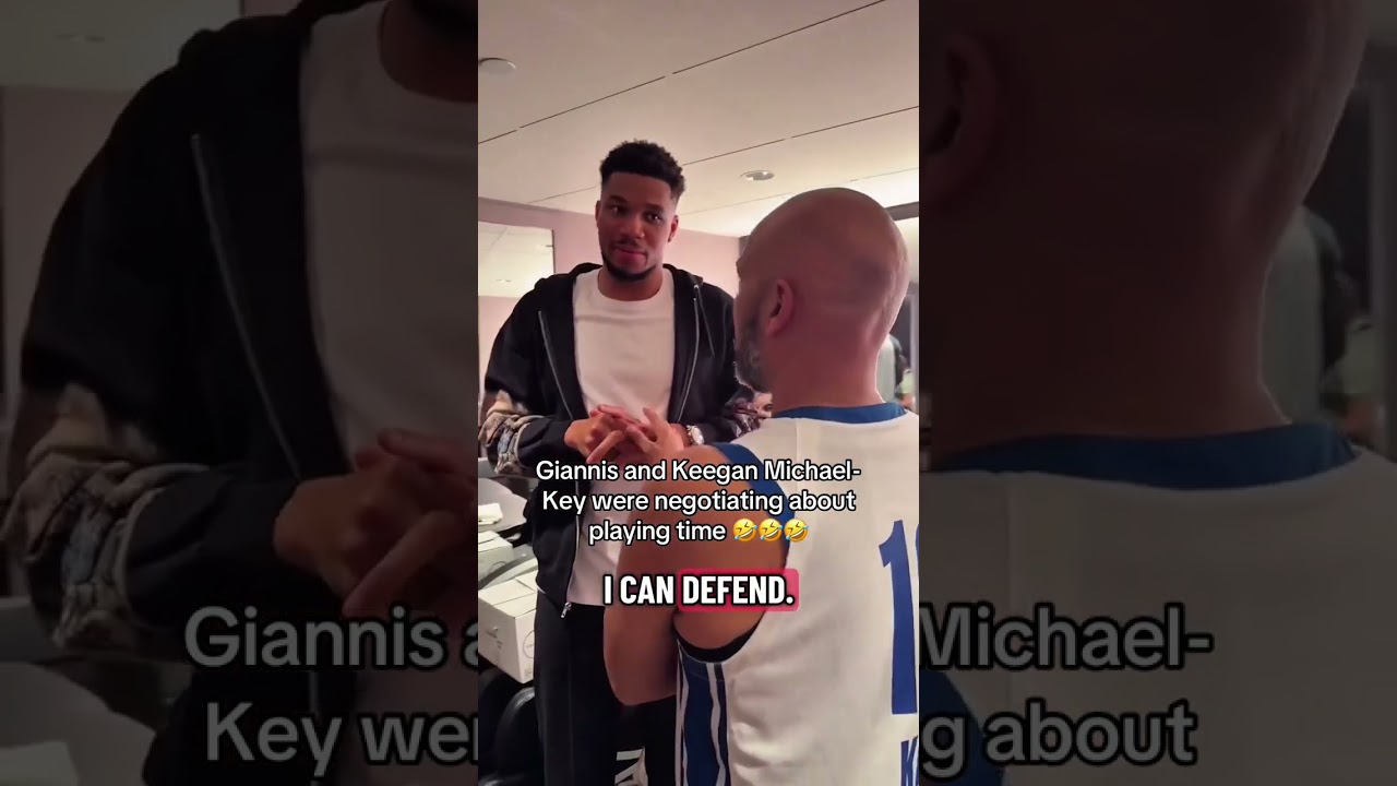 One rebound = one minute of playing time for coach Giannis 😂 (via bucksTT)
