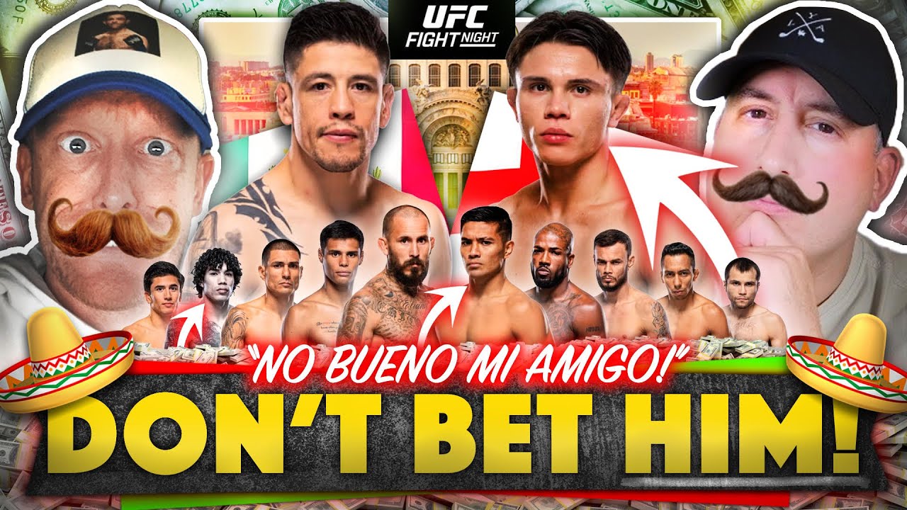UFC Mexico: Moreno vs. Kavanagh FULL CARD Predictions, Bets and DraftKings