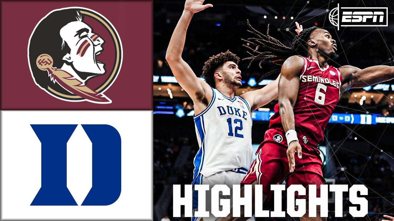 ACC Tournament: FSU Seminoles vs. Duke Blue Devils | Full Game Highlights |