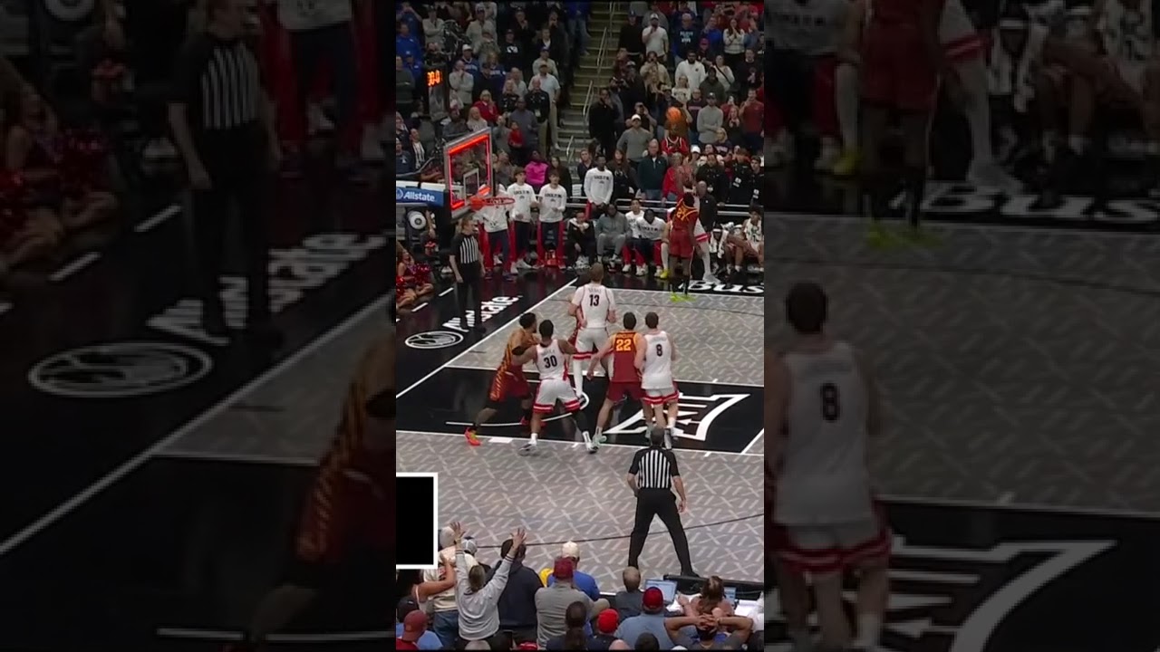 Jaden Bradley’s BUZZER-BEATER wins it for Arizona (📍 allstate)