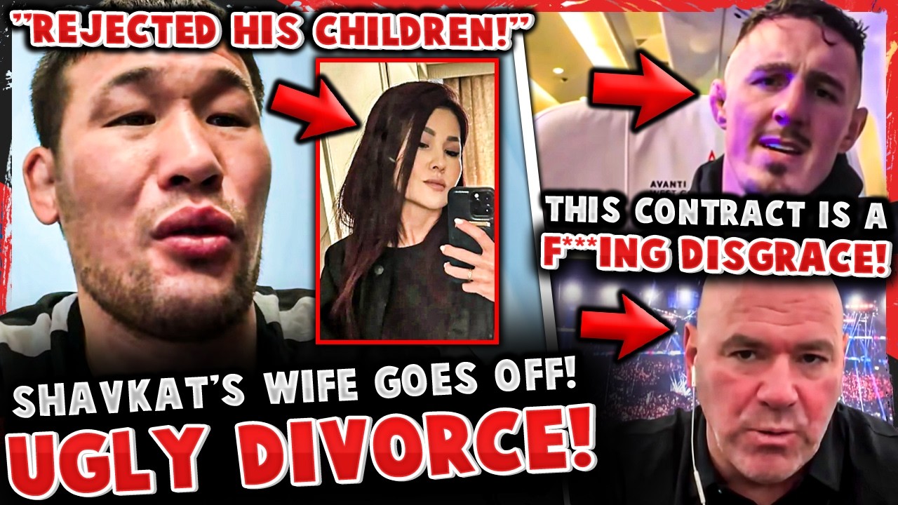 Shavkat Rakhmonov’s WIFE GOES OFF + UGLY DIVORCE! Tom Aspinall’s UFC CONTRACT a