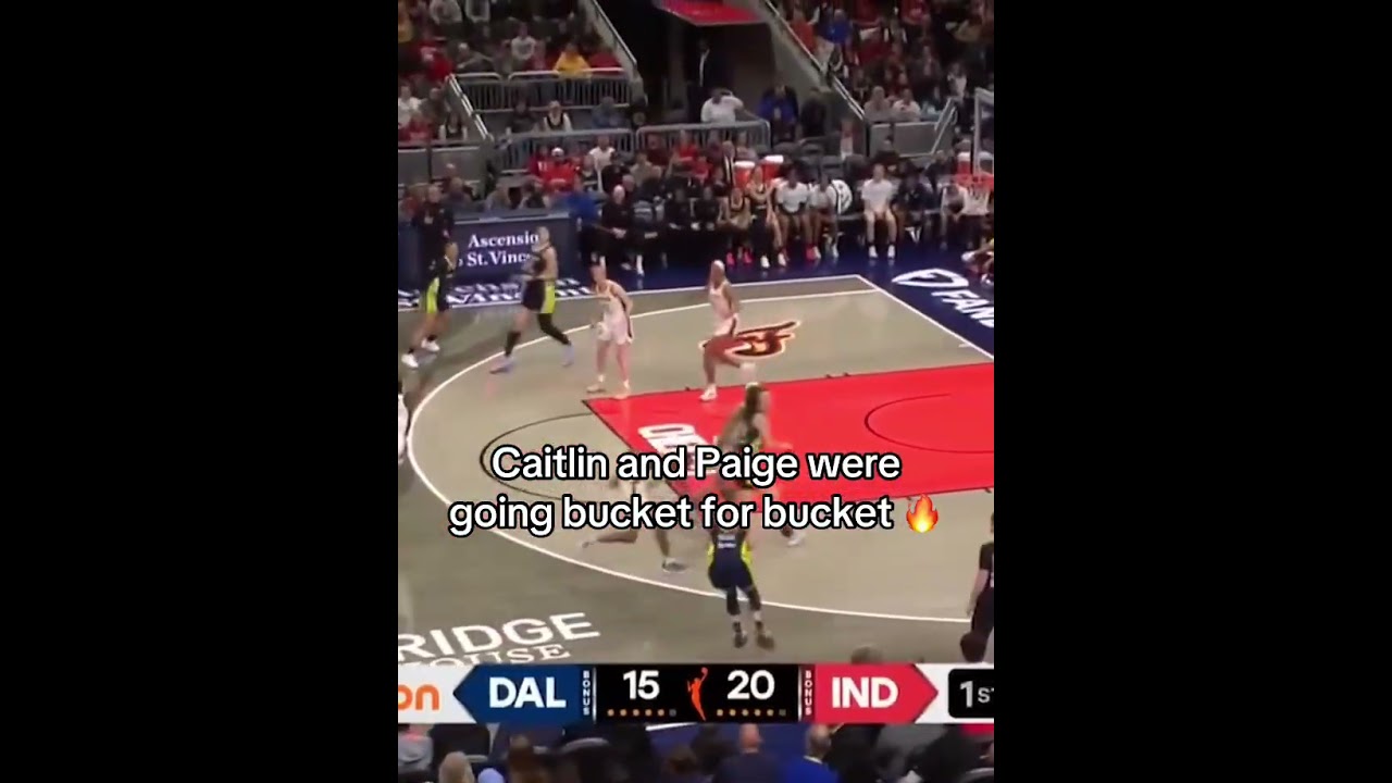 Caitlin Clark Paige Bueckers were getting buckets in preseason 😤