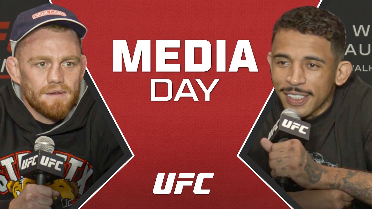‘I’ll KO HIM!’ | UFC Perth Media Day
