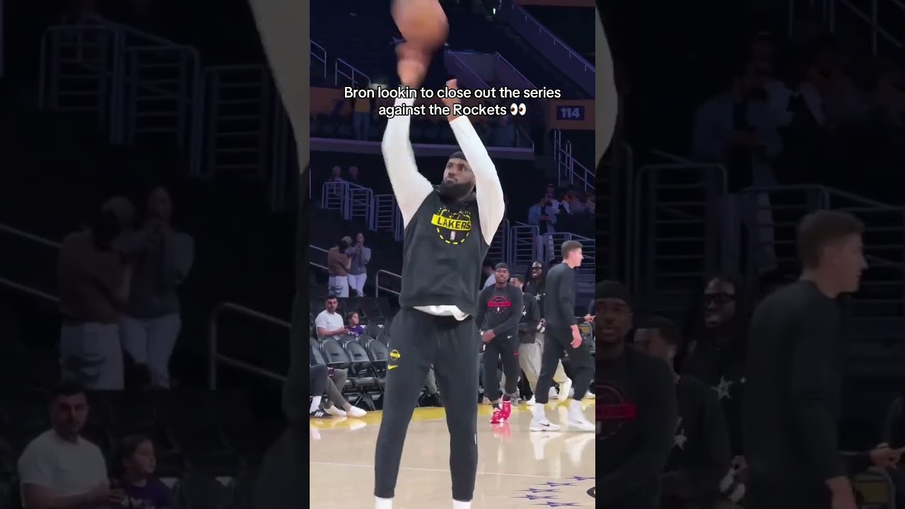 Lakers. Rockets. Game 5. 👀