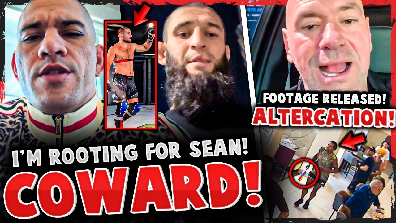 Alex Pereira MESSAGE to Khamzat Chimaev! NEW FOOTAGE RELEASED of ALTERCATION!