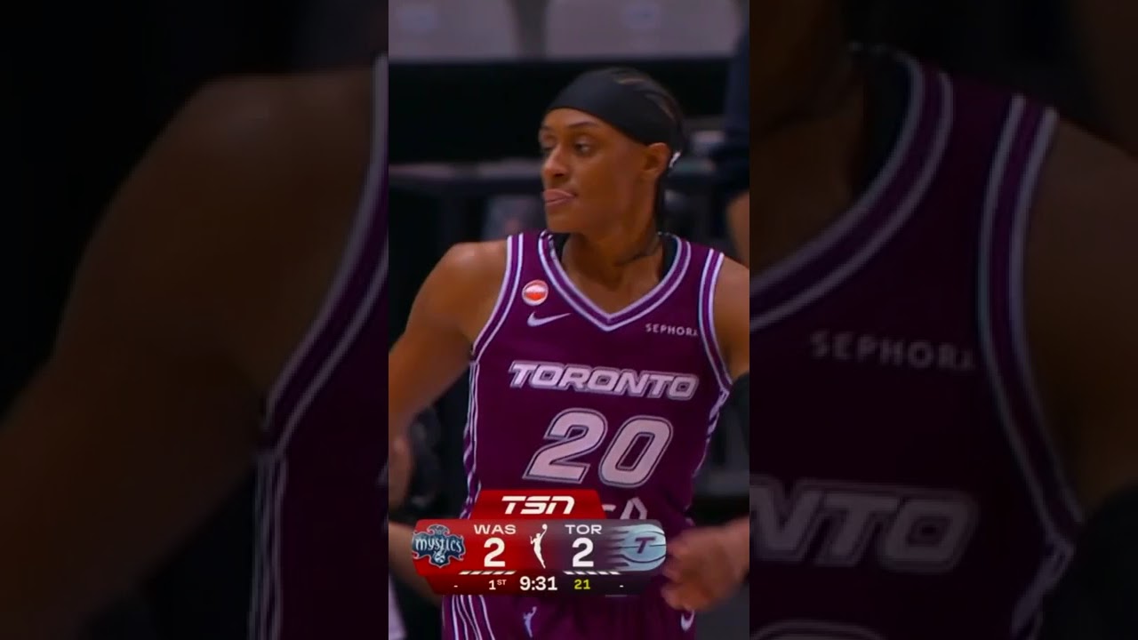 Brittney Sykes with the first bucket in Toronto Tempo history 🙌