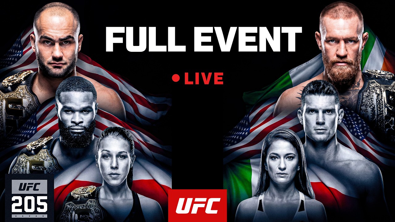 🚨 LIVE 🚨 UFC 205 Replay! | FULL EVENT