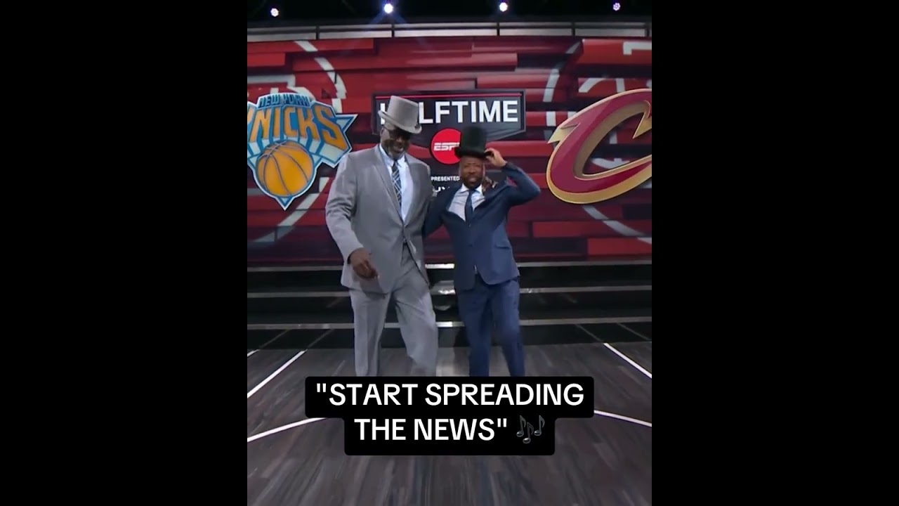 Shaq and Kenny are excited to go to New York 🗽