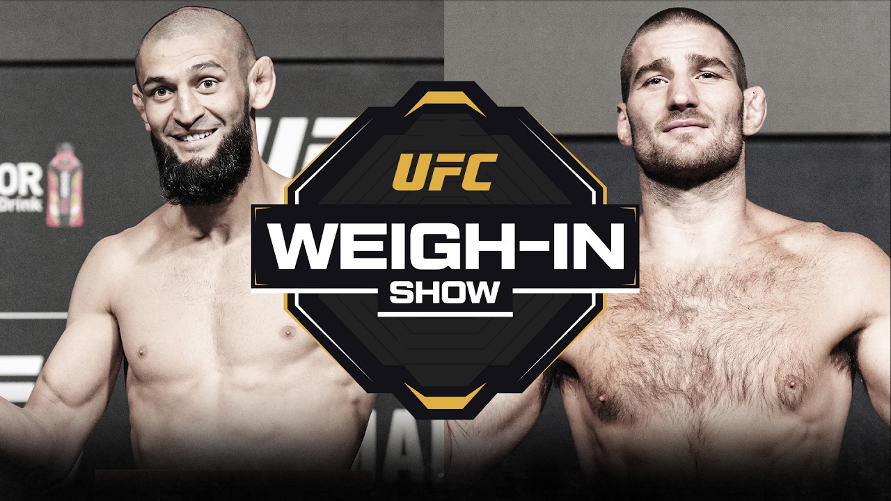 UFC 328: Morning Weigh-In Show