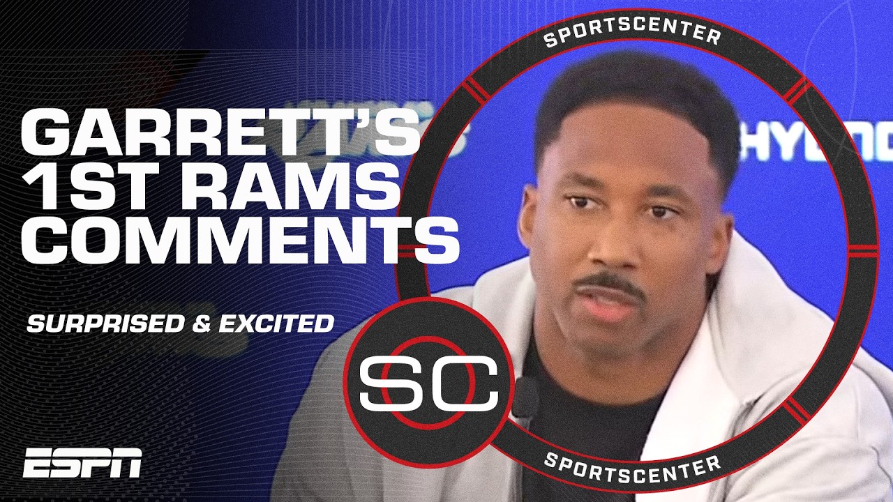 Rams DE Myles Garrett was SURPRISED EXCITED to find out about Browns trade